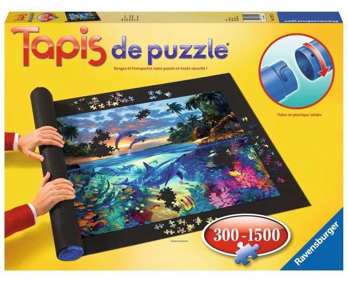 Tapis de puzzle 300 à 1500 pièces - ravensburger - accessoire puzzle enfants ou adultes - ranger son puzzle