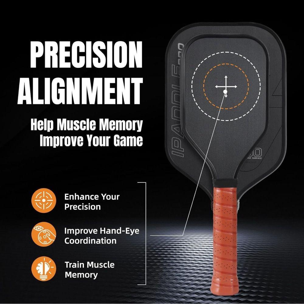 Nonslip Grip Sweet Spot Trainer Lightweight Pickleball Racquet  Kids Adults Sports