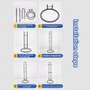 3/4 Layers Space-Saving Compact Design Portable Adjustable Basketball Display Stand Easy Assembly