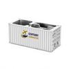 2026 ABS Plastic Shipping Container Model Custom Logo Luxury Business Gifts Exhibition Handing Pen Holders 1:30 Scale