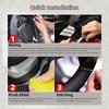 Car Steering Wheel Cover For Toyota Yaris GR    Suede Leather Non-Slip And Soft Car Interior Accessories