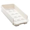 Egg Storage Container Multipurpose 15 Grid Drawer Type Stackable Large Capacity Egg Organiser for Fridge
