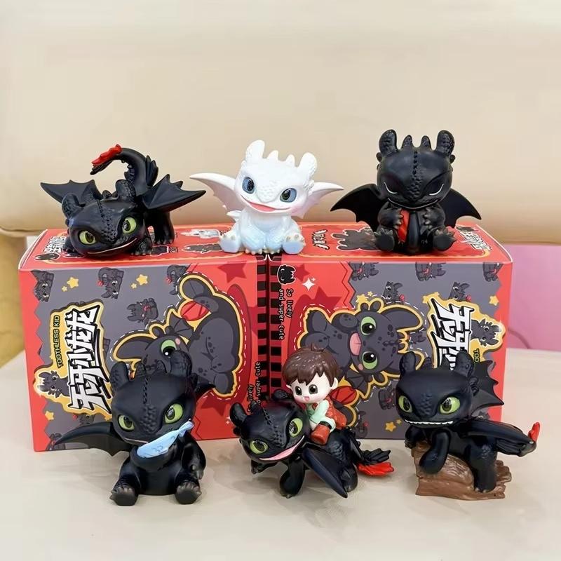 How To Train Your Dragon Toothless Cute Animation Es Desktop Car Decoration Collectible Figures Present For Anime Fans And Kids