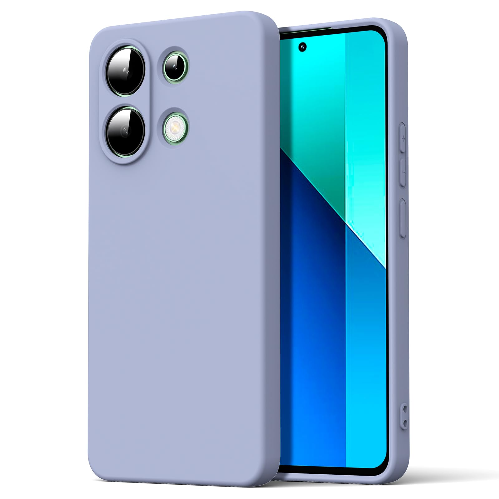 

Чехол для Redmi 14C 13C 10C 12C 9C 9A A5 A3 A2 A4 Poco X7 Pro C75 X5 X6 X3 NFC M7 M6 Pro M5S Redmi Note 14 Pro Plus 13 12 11 10S Мягкий силиконовый чехол Redmi Note 14 Pro 4G серый