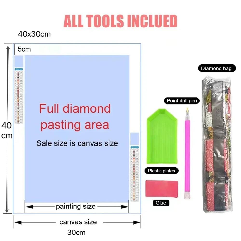 2025 Nuovo Monsters & Co Ricamo Diamante Cartone Animato Pittura Diamante Rotonda Nuovo Puzzle Mosaico Strass Decorazione Parete Casa