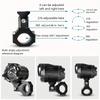Universal Aluminum Adjustable Motorcycle Spotlight Extension Bracket Durable Rust-Resistant and Versatile Mounting Solution
