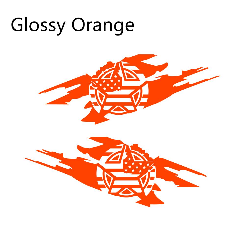 Car Stickers Auto Side Door Vinyl Film styling Decals Tuning Accessories for Jeep Wrangler Renegade JK JL CJ RUBICON 4x4