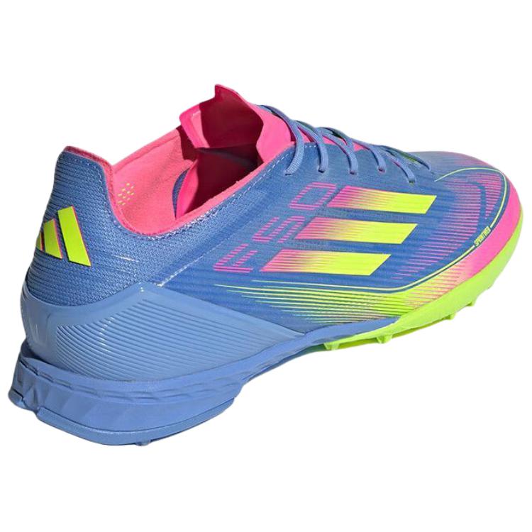 New Adidas F50 PRO TF Rubber Broken Studs Anti Slip Wear Resistant Soccer Shoes Unisex Blue Pink IE1219