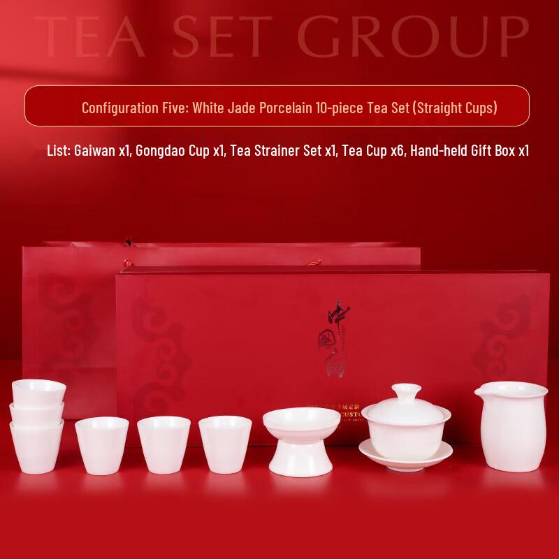 

Dehua White Porcelain Gongfu Tea Set