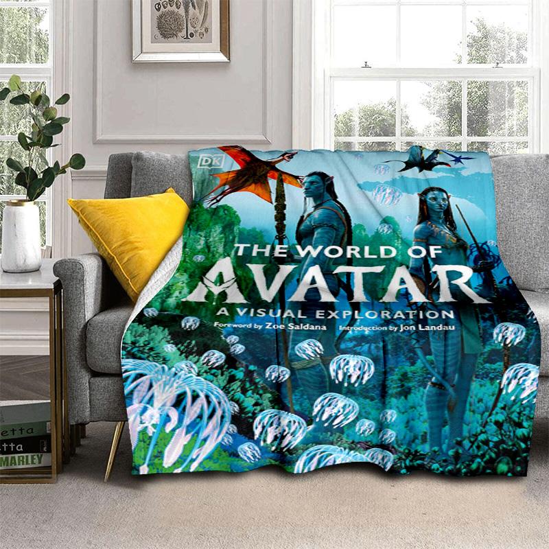 Avatar Soul Pandora Blanket Sofa Blanket Camping Trip Nap Blanket Gift Machine Washable