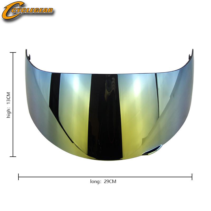 K1 Helmet Visor: Fits K1/K3SV/K5 Motorcycles, Anti-Glare & Windproof Mirror