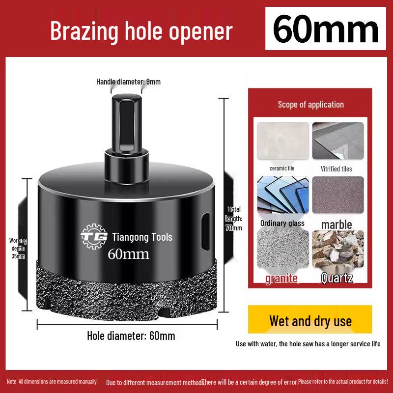 Tiangong Glas- och kakelborr för marmor- och keramiska ytor