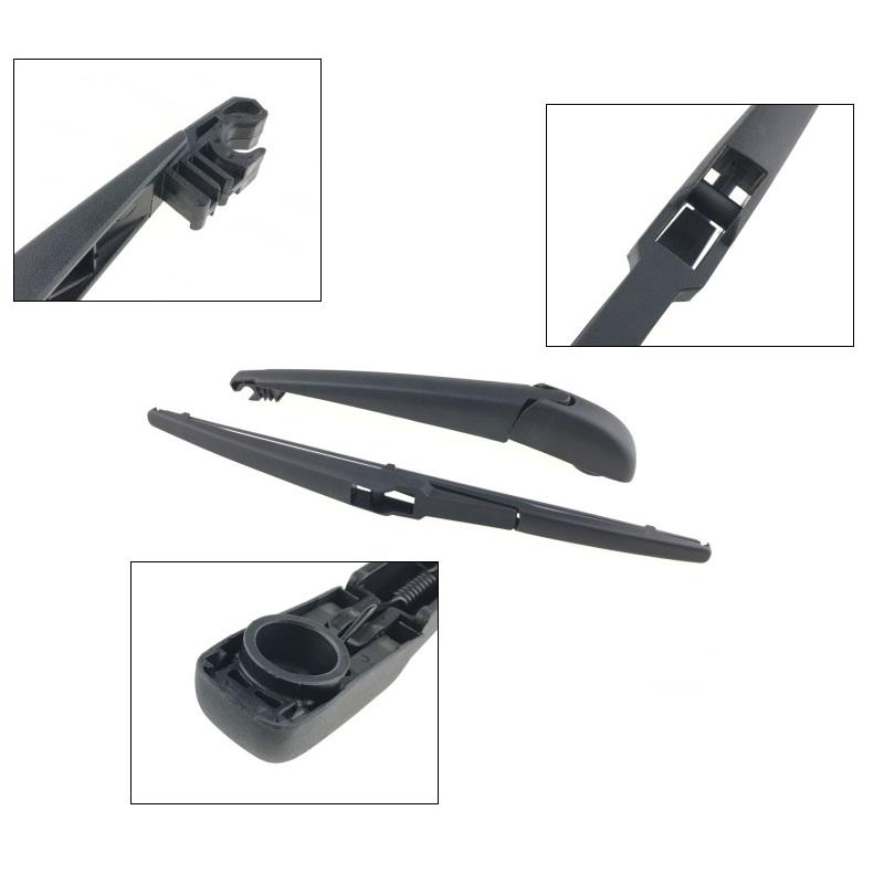 2 Pezzi Braccio Tergicristallo e Lama Per 85241-42070 Per TOYOTA Highlander 2006-2019 Prius V RAV4