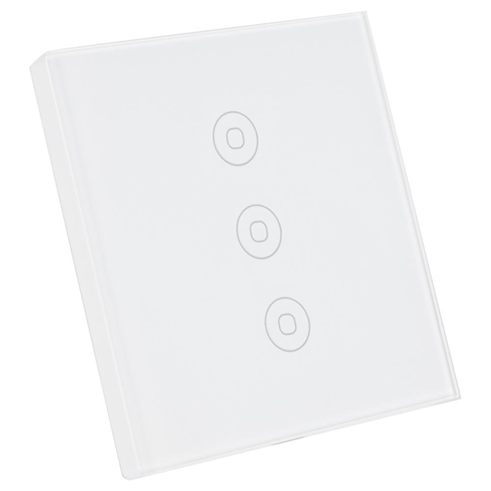 Intelligenter WiFi Wand-Touchschalter RF Sprachsteuerungs-Panel für Alexa Funktioniert mit Tuya 110-240V
