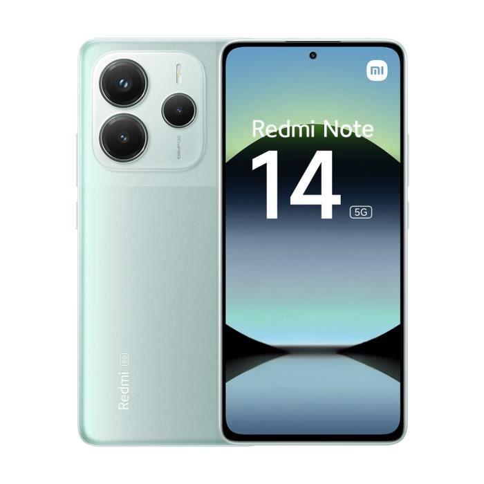 Xiaomi Redmi Note 14 5G 6 Go/128 Go Vert Corail (Coral Green) Double SIM