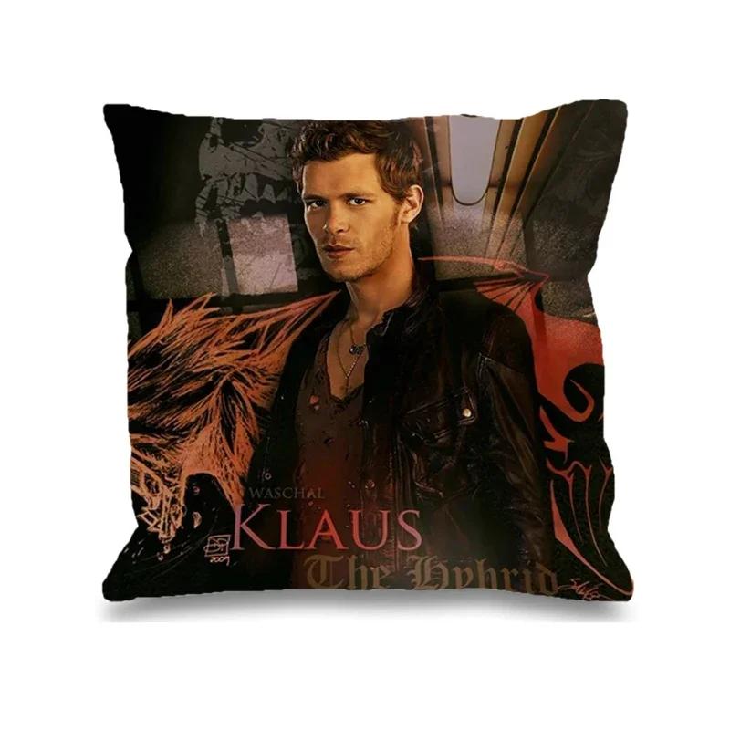 The Vampire Diaries Pillow Cases Decorative Cushions Cover For Sofa Car Decoration Pilow Covers Pillowcase 50X50 Custom Cushion