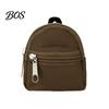 Keychain Accessory Mini Backpack Coin Purse, Scratch Resistant Zippered Compartment Bag, Waterproof Oxford Cloth Earphone Case Holder