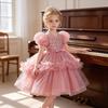 2026 Sequined Princess Dress: Children's Formal Gown for Weddings, Birthdays, and Performances