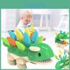 Vibrant Baby Sensory Dinosaur Puzzle Toy For Enhancing Grip Strength And Coordination Skills