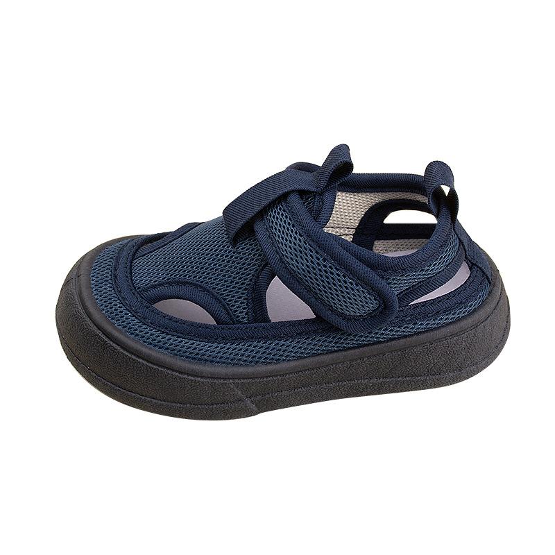 Girls Anti-slip Shoes, Sandals, Casual Soft-soled Shoes 20 темно-синий