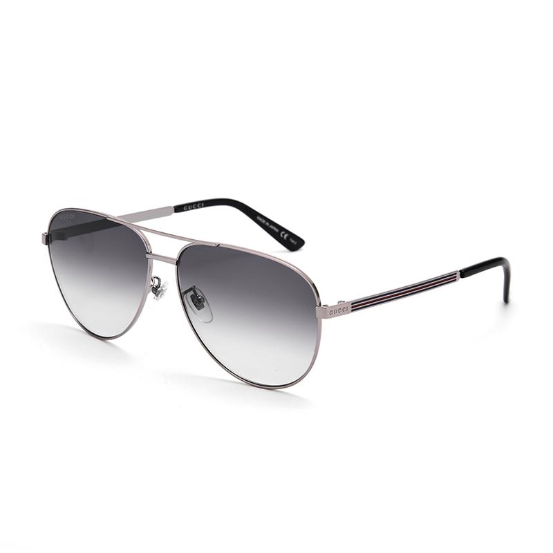 GUCCI Retro Fashion Enamel Craft Pilot-Style Sunglasses Unisex Couple