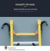 Multi-Functional Aluminum Telescopic Folding Ladder for Household and Engineering