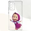 C-Cute M-Masha and the BearsPhone Case For Samsung Galaxy A,71,70,52,51,40,31,50,50S,30S,21S,12,10,Note20ultra Transparent Cover