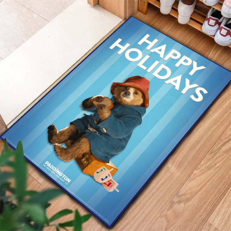 Paddington Bear Carpet Rug for Living Room Bedroom Home Sofa Decoration,Kids play Nonslip Floor Mat