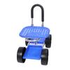 Carrello da Giardino Sedile da Lavoro Rotante Girevole a 360 Gradi Sedile da Lavoro Regolabile in Altezza per Giardinaggio, Piantagione, Scavo