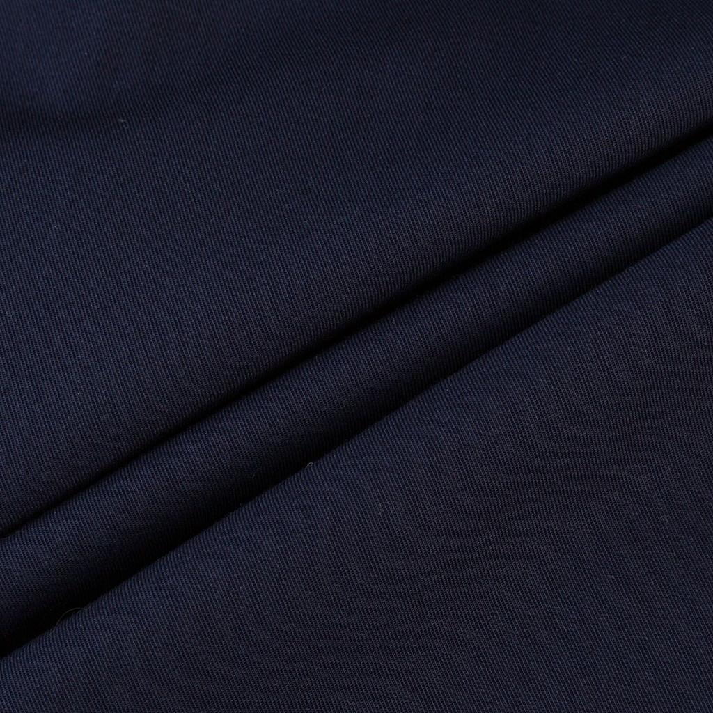 Vans Stand Collar Elastic Zipper Jacket Unisex Jacket Dark-Blue VN000JECDNC