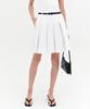 Lugkaeseuteu Mylene Soft Summer Pleated Skirt_White