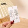 Comfortable Stylish Earrings Women Chunky Dangle Ginkgo Leaf Fan Shape