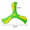 1Pc Tri-Blade Eva Boomerang - Colorful Outdoor Sports Boomerang For Family Fun, Exercise & Coordination Game, Ideal For Camping