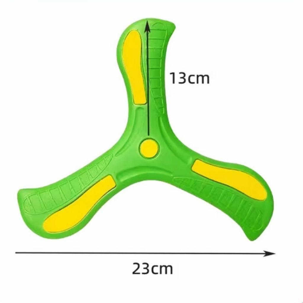 1Pc Tri-Blade Eva Boomerang - Colorful Outdoor Sports Boomerang For Family Fun, Exercise & Coordination Game, Ideal For Camping