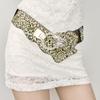 Leopard Print Full Diamond High Elastic Waist Seal for Women Light Asian Shibuya Hot Girl Style Slim Belt for Women