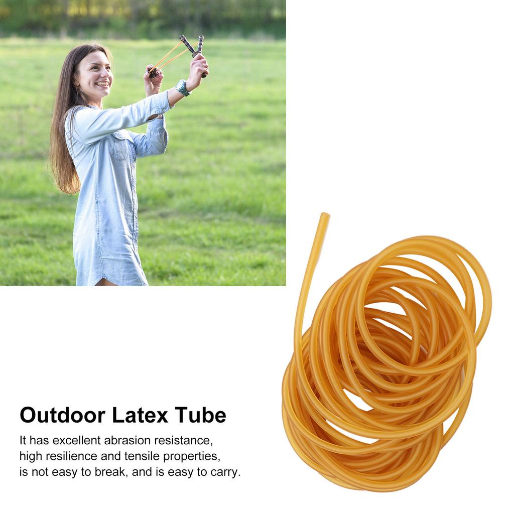 060 Natural Latex Rubber Tube Outdoor Shooting Elastic Band Hunting Replacement Band