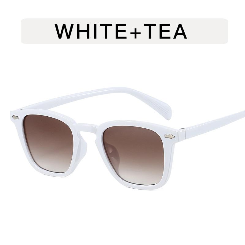 Square Shape Eyeglass Frames Women Rivets Decoration Anti Blue Light Men Glasses Campus Style Glasses Women