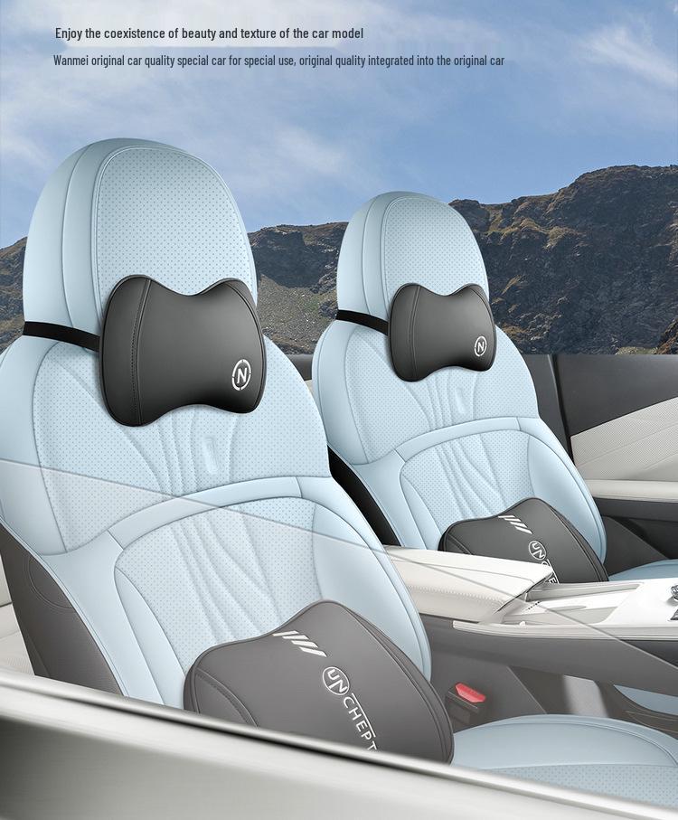 Galaxy E8 Full Leather Universal Car Seat Cushion - Four Seasons Model