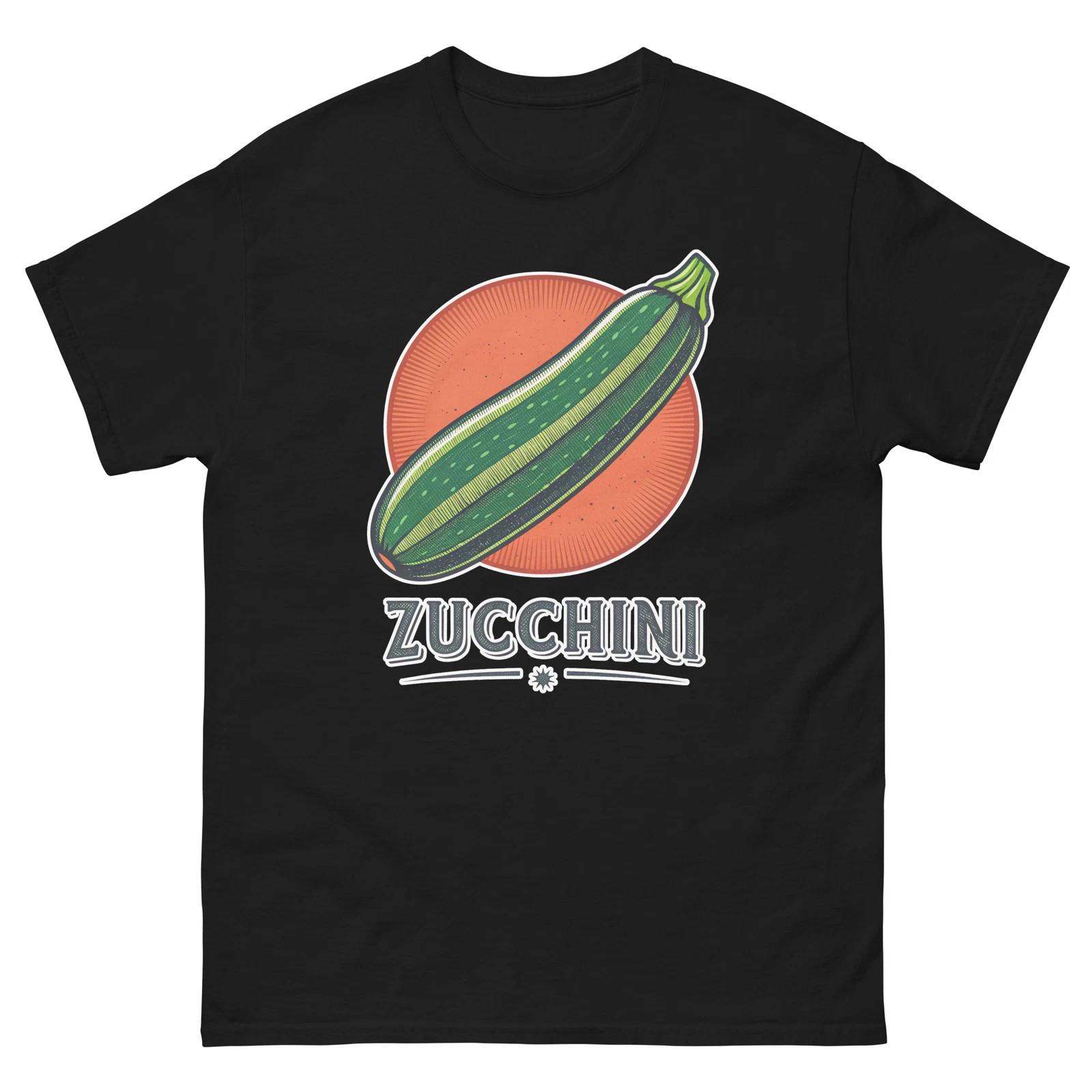 Zuchini Fruits Vegetables Fresh Food Groceries T-Shirt M