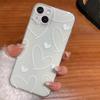 Full screen love applies to Apple 15Promax mobile phone case iPhone14/13/12/11 simple 17/16plus