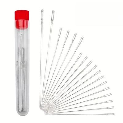 Ensemble d'outils de couture portables polyvalents avec aiguilles supérieures, kit d'aiguilles et de fil faciles à coudre, aiguilles à coudre pour patchwork