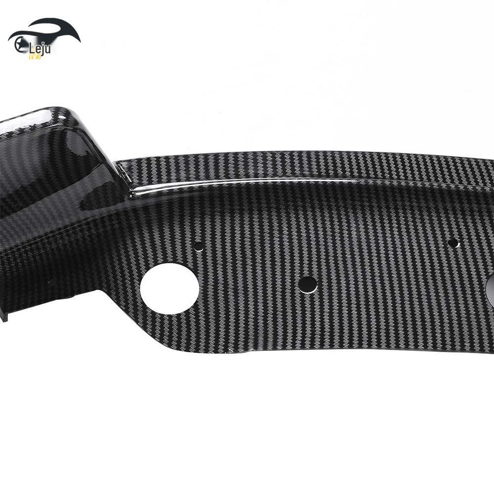 Front Lip Corner Splitter for 19-21 BMW 3 Series G20, Gloss Black Decorative Trim