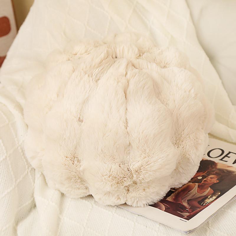 Modern Minimalist Geometric Heart Shape Throw Pillow With Plush Cover For Home Decor