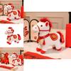Year Of The Horse Plush Toy With Pp Cotton Fill For Lunar New Year Gift Collection