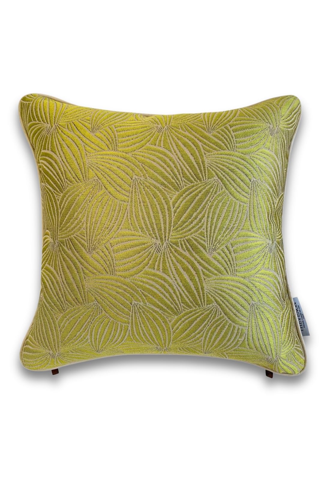 

Out Style Resort Cushion French Directly Imported from Sewn in Japan Cover, Fabric, Japan, (Cocoa Green, 45x45cm)