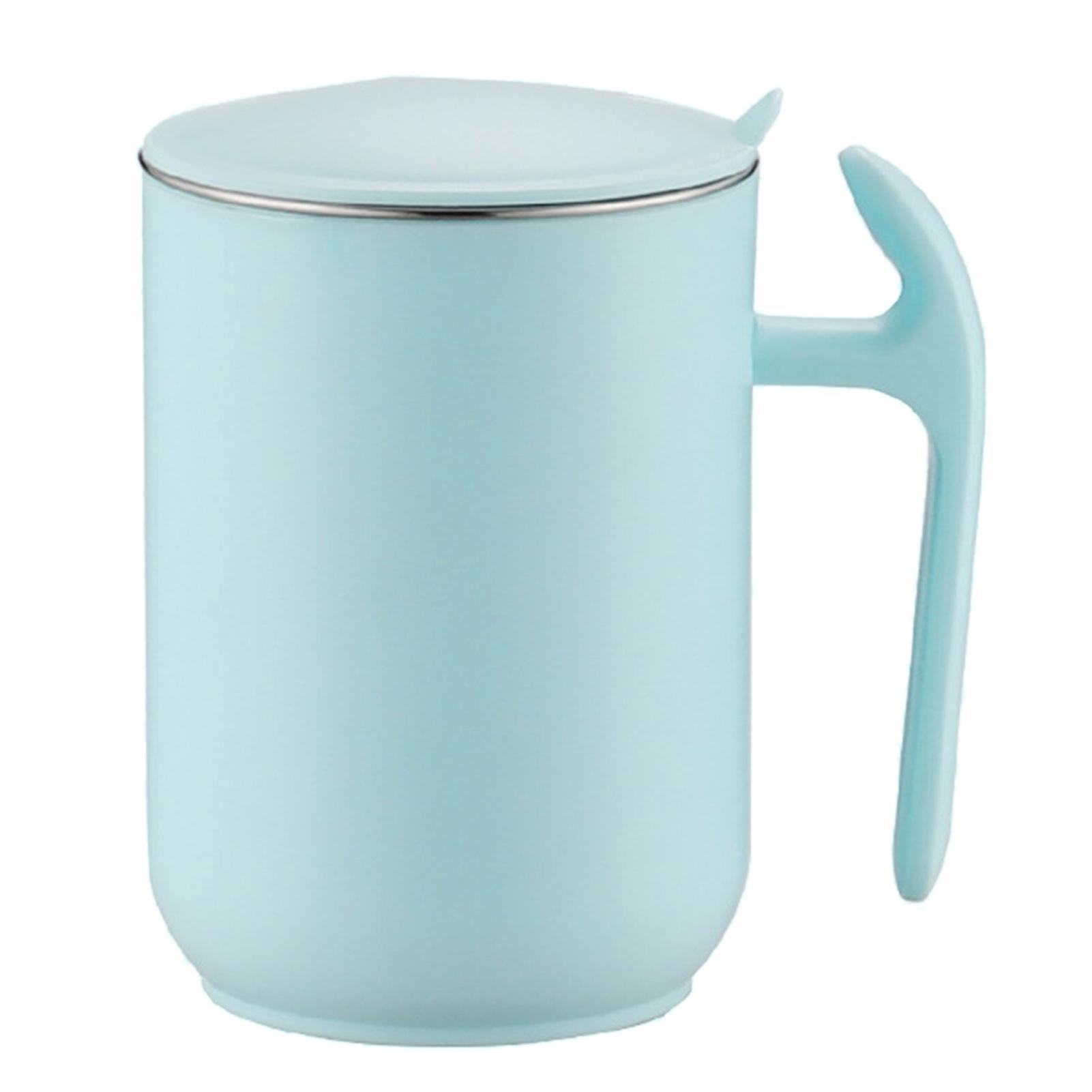 

550 мл кружки из нержавеющей стали с двойными стенками, герметичные, предотвращающие ожоги, матовые изолированные кофейные кружки 550ml