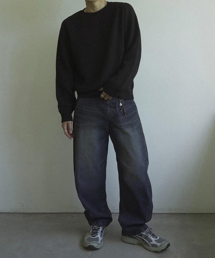 SIIIIDO Hayes Pores Side Ct Line Knit #1