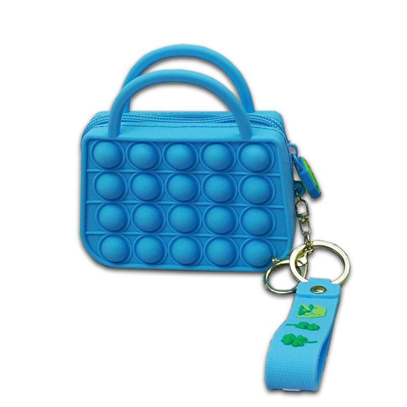 Vibrant Pop It Pouch Bag With Soft Bubble Design For Stress Relief And Storage