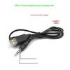 3,5-mm-Klinke Schnellladekabel Tragbares austauschbares Kabel für Vnetphone V6/V4 PRO FBIM Motorradhelm