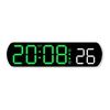 Modern Electronic Table LED Alarm Clock Feature Jump Second Temperature Display Adjusted Brightness and Countdown